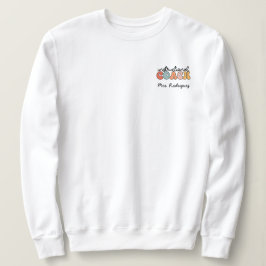 Retro Instructiecoach Educatieve Coach Custom Trui