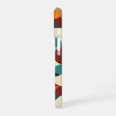 Retro Intertwined Shapes iPhone 16 Hoesje (Linkerkant)