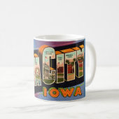 Retro Iowa City Mok (Voorkant rechts)