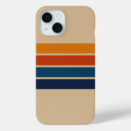 Retro iPhone 15 Hoesje jaren 70