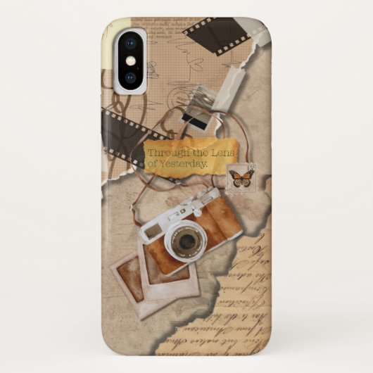  Retro iPhone Case – Esthetische Telefoon Hoesje (Achterkant)
