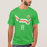 Retro Ireland Soccer Jersey Eire Crest Irish Clove T-shirt<br><div class="desc">Retro Ireland Soccer Jersey Eire Crest Irish Clover 1990</div>