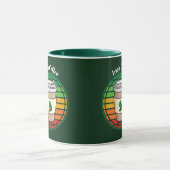 Retro Irish Coffee Hot Drink om te gaan Mok (Midden)