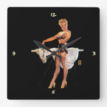  Retro Ironing Pinup Girl