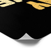 Retro is mijn  mountainbiekringfiets van mijn bike poster (Hoek)