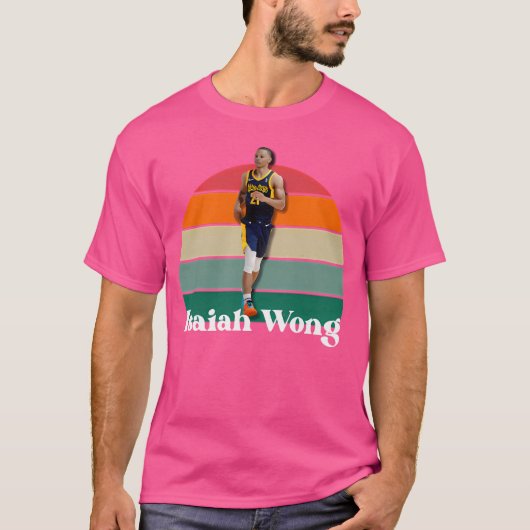  retro Isaiah Wong T-shirt (Voorkant)