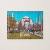 Retro Istanbul: Hagia Sophia Legpuzzel (Horizontaal)