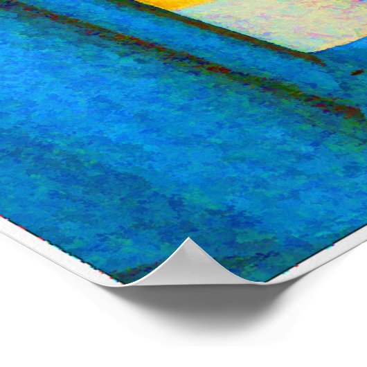 Retro Italiaans 1950 Nut Vending Machines Poster (Hoek)