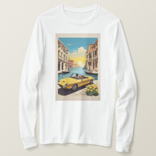 Retro Italiaanse Cinema: jaren 60 T-shirt (Design voorkant)