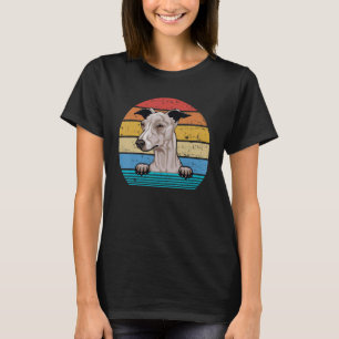 Retro  Italiaanse Greyhound T-shirt