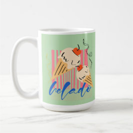 Retro Italiaanse ijsjes Koffiemok