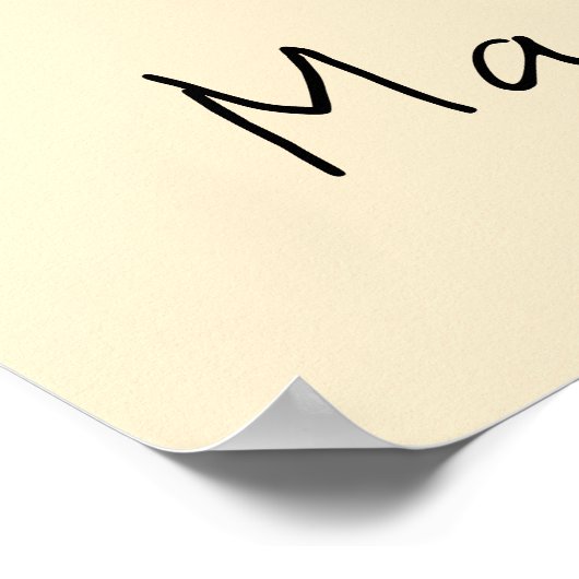 Retro Italiaanse Moka Koffiepot Grinder Cream Poster (Hoek)