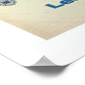 Retro Italië reizen adverteren Poster (Hoek)