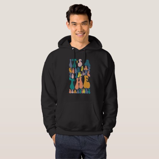 Retro It's A Good Day To Shape Behaviors Analyst T Hoodie (Voorkant volledig)