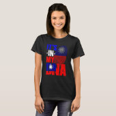 Retro It's In My DNA Taiwan Roots Taiwanese Flag F T-shirt (Voorkant volledig)
