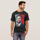 Retro J.D. Vance voor President 2028 Vance 2028 T-shirt (Voorkant volledig)