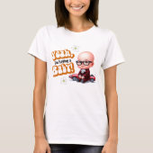 Retro Ja, ik heb een Baby T-shirt (Voorkant)