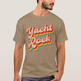 Retro Jacht Rock 70s 80s Mannen Vrouwen Vintage jo T-shirt
