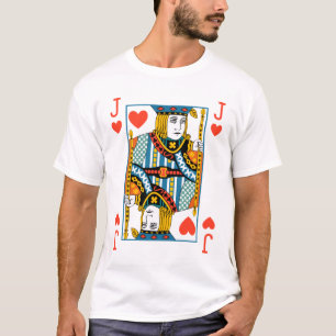 Retro Jack of Hearts T-shirt