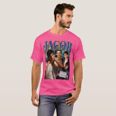 Retro Jacob Elordi Retro T-shirt (Voorkant volledig)