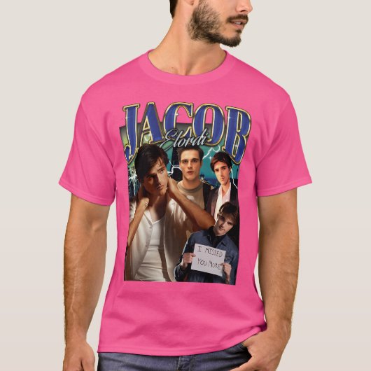 Retro Jacob Elordi Retro T-shirt (Voorkant)
