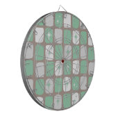Retro Jade Starbursts Dart Board Dartbord (Voorkant Links)