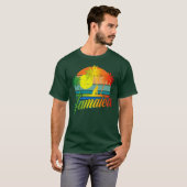 Retro Jamaica Summer Beach Vacking for Men Women T-shirt (Voorkant volledig)