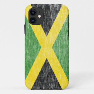 Retro Jamaican Flag iPhone 5 Hoesje