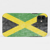 Retro Jamaican Flag iPhone 5 Hoesje (Achterkant (horizontaal))