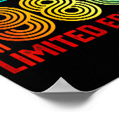 Retro January 1986 Limited Edition 40-year-old 40t Poster (Hoek)