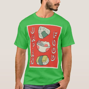 Retro Japan Sushi Anime T-shirt