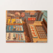 Retro Japanese Vending Machines – Showa Puzzle Legpuzzel (Horizontaal)