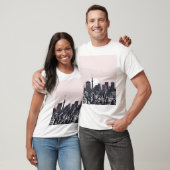 Retro Japans Cityscape Uitzicht T-shirt (Unisex)