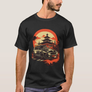 Retro Japans Street Racing - Retro JDM Drifting T-shirt