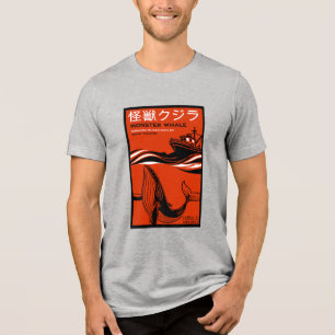 Retro Japanse Film Poster Tri-Blend Shirt