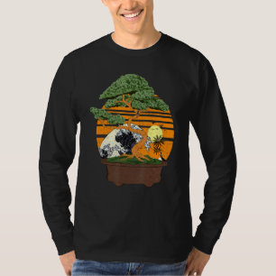 Retro Japanse Kunst Esthetische Japanse Cultuur Bo T-shirt