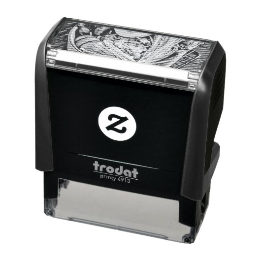 Retro Japanse kunst Zelfinktende Stempel (Product)