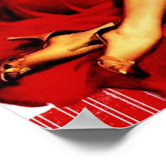 Retro jaren '50 poster (Hoek)