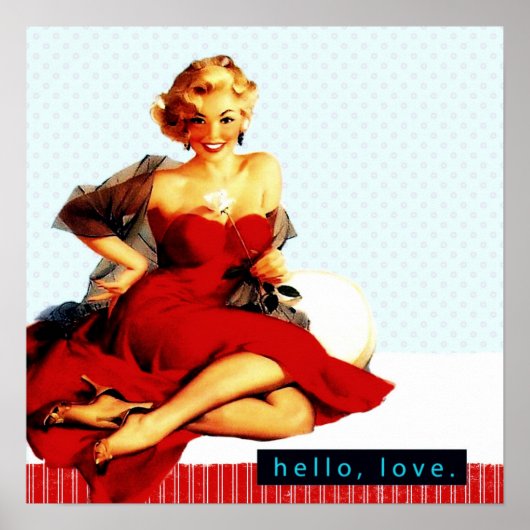 Retro jaren '50 poster (Voorkant)