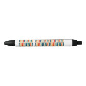 RETRO JAREN 70 FUNKY GROOVY LAMPENKAP ZWARTE INKT PEN (Voorkant)