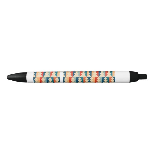 RETRO JAREN 70 FUNKY GROOVY LAMPENKAP ZWARTE INKT PEN (Voorkant)