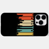 Retro jaren 70 Houston Texas silhouet  Case-Mate iPhone Case (Achterkant (horizontaal))