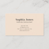 Retro  jaren '70 Rainbow Blauwgroen Sinaasappel Bu Visitekaartje (Achterkant)