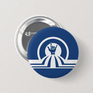 Retro jaren 80 Ik hou van je Ronde Button 5,7 Cm