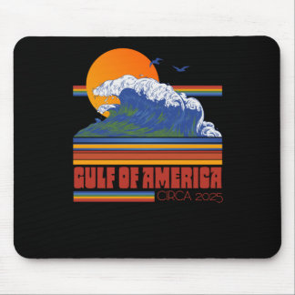 Retro jaren 80 stijl Golf van Amerika Circa 2025 Muismat