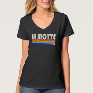 Retro  jaren '80 Stijl La Motte Iowa T-shirt