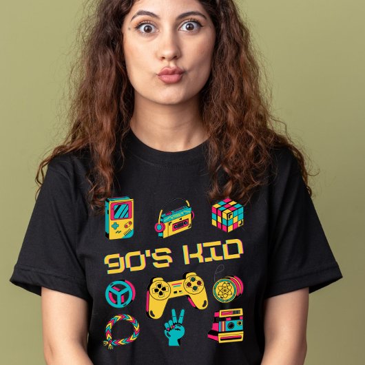 retro  jaren 90 KIND nostalgie grafisch T-shirt