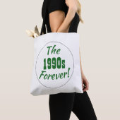 Retro jaren '90 voor eeuwig decennium tote bag (Dichtbij)