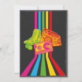 Retro jaren tachtig Verjaardag jaren tachtig Feest Kaart (Achterkant)