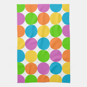 retro jaren zestig keukenhanddoek